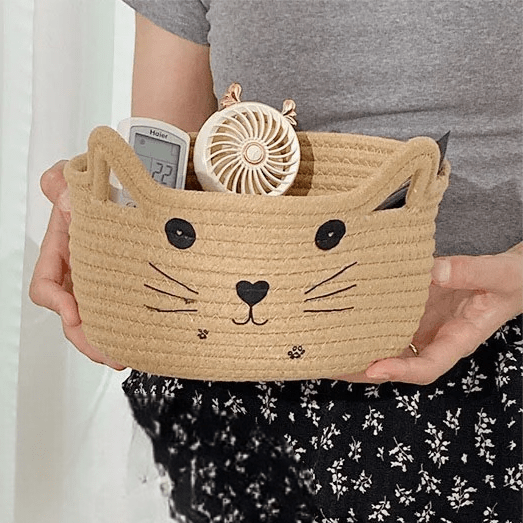 Paniers de Rangement - CottonStorageBaskets™ - Marron - Mobilaura