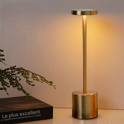 Lampe led sans fil de couleur Or