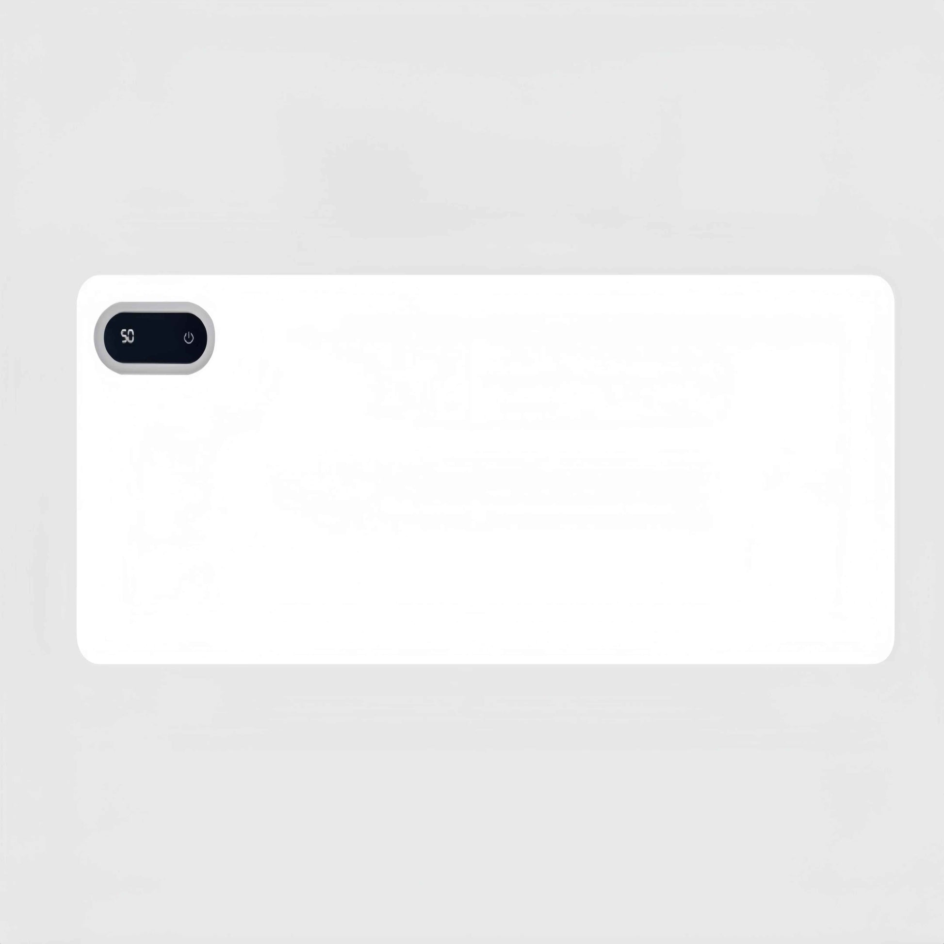 Tapis de souris chauffant blanc