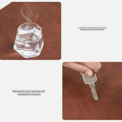 Utilité du tapis de souris marron