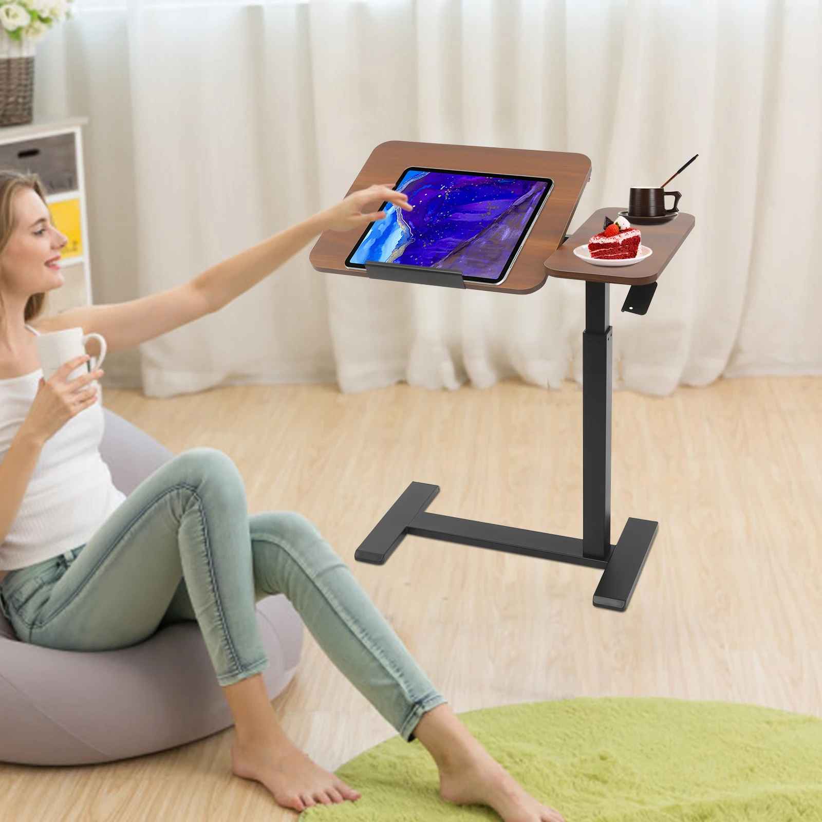 Bureau pour petit espace | Mobile réglable - Mobilaura