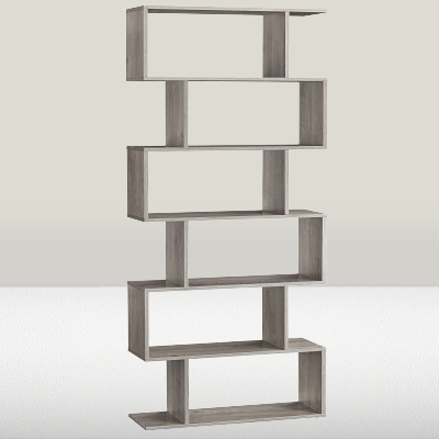 ETAGERE BOIS - DecorativeDisplayShelf™ - Grège - Mobilaura