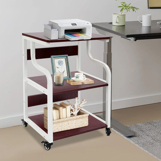 Étagère bureau | ProTier Blanc Teck - Mobilaura