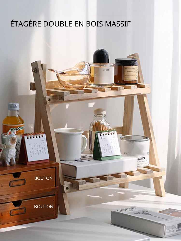 Étagère pour bureau | Trapézoïdale Zen - Mobilaura