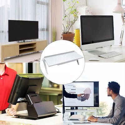 Étagère Rangement - ScreenShelf™ - Blanc - Mobilaura