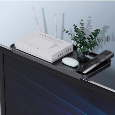 Étagère Rangement - ScreenShelf™ - Noir - Mobilaura