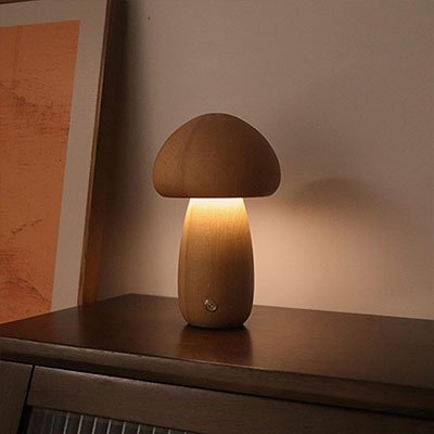 Lampe champignon | Ambiance Naturelle - Mobilaura
