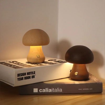 Lampe champignon | Ambiance Naturelle - Mobilaura