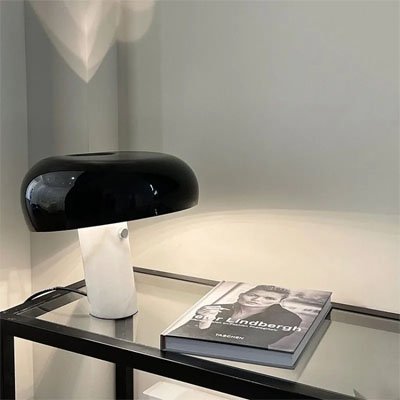 Lampe champignon | Vintage Marble - Mobilaura