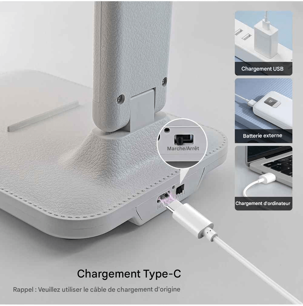 Lampe de Bureau LED | OptiProtect - Mobilaura