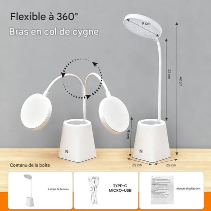 Lampe de bureau LED | TactilEye - Mobilaura