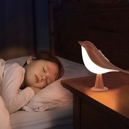 Lampe de chevet tactile | Oiseaux de Bois - Mobilaura