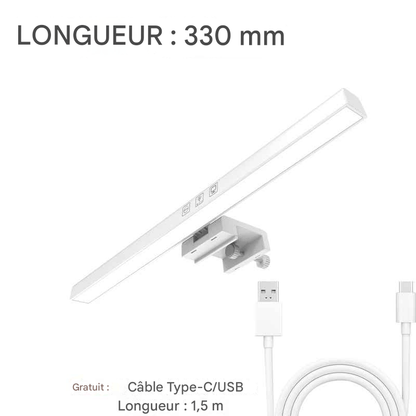 Lampe LED Écran Anti - Fatigue | EyeProtect Pro - Mobilaura