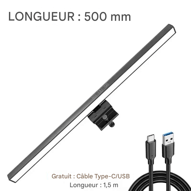 Lampe LED Écran Anti - Fatigue | EyeProtect Pro - Mobilaura