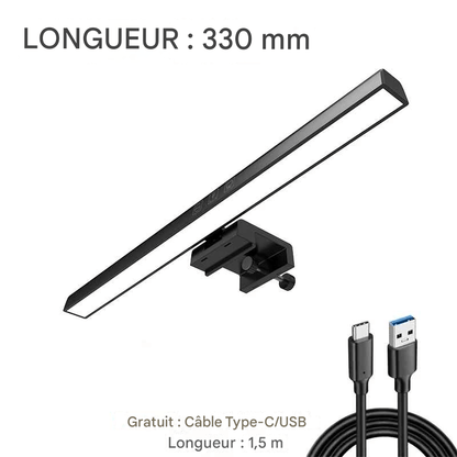 Lampe LED Écran Anti - Fatigue | EyeProtect Pro - Mobilaura