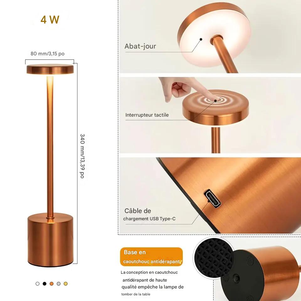 Lampe LED sans fil | Touchlight - Mobilaura