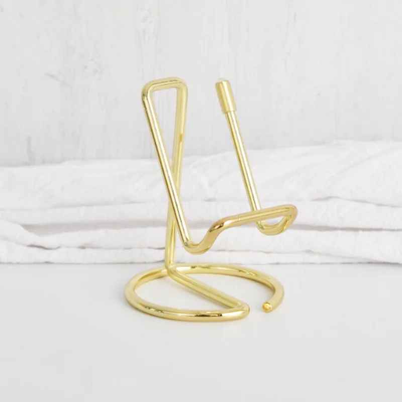 Organisateur bureau | Métal Doré Élégant - Mobilaura