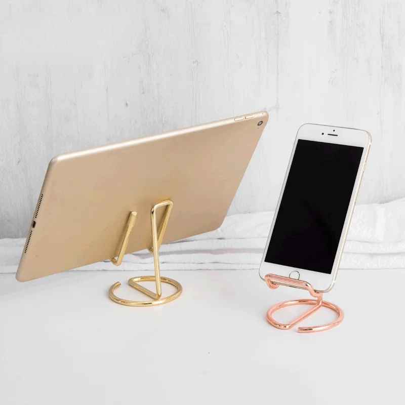 Organisateur bureau | Métal Doré Élégant - Mobilaura