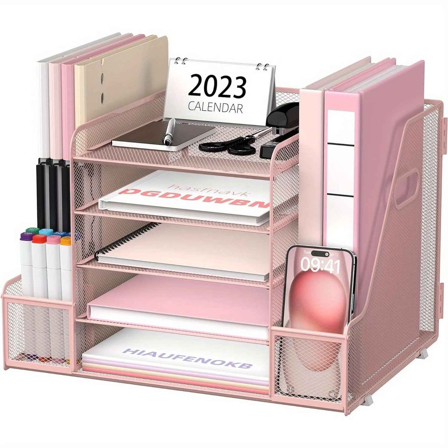 Organisateur de bureau 5 niveaux | MeshOffice - Mobilaura