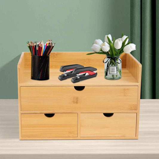 Organisateur de bureau en bambou | EcoRange - Mobilaura