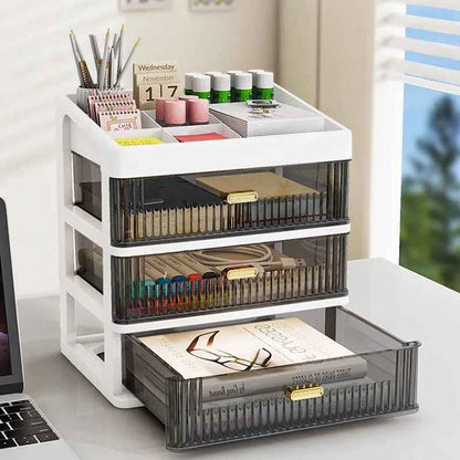 Organiseur de Bureau Transparent | ProEfficiency - Mobilaura