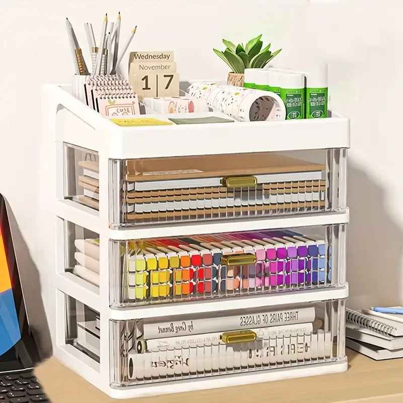 Organiseur de Bureau Transparent | ProEfficiency - Mobilaura