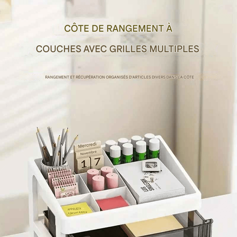 Organiseur de Bureau Transparent | ProEfficiency - Mobilaura