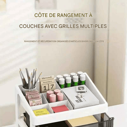 Organiseur de Bureau Transparent | ProEfficiency - Mobilaura