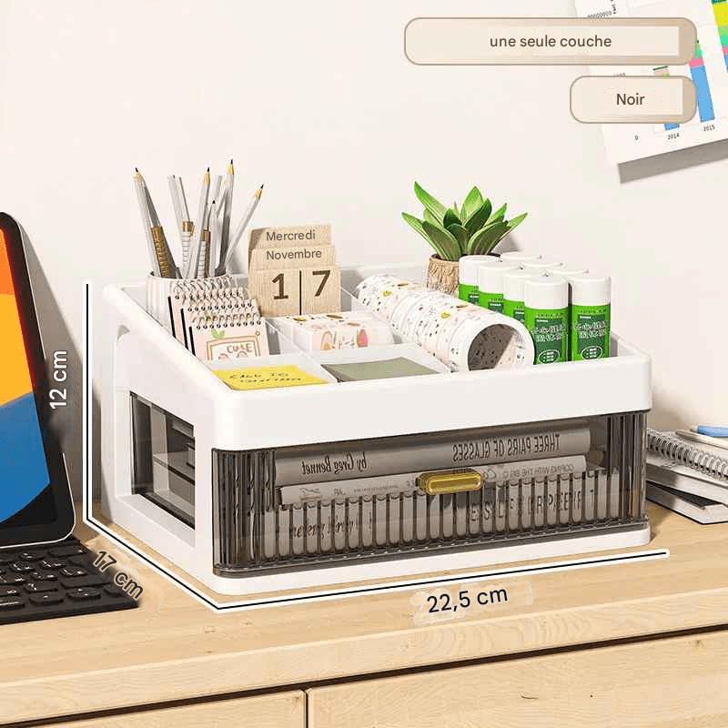 Organiseur de Bureau Transparent | ProEfficiency - Mobilaura