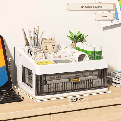 Organiseur de Bureau Transparent | ProEfficiency - Mobilaura