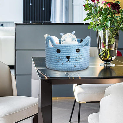 Paniers de Rangement - CottonStorageBaskets™ - Bleu - Mobilaura