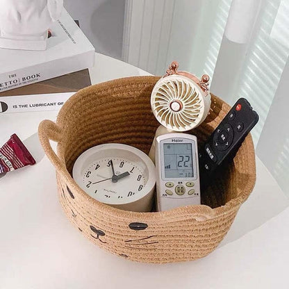 Paniers de Rangement - CottonStorageBaskets™ - Marron - Mobilaura