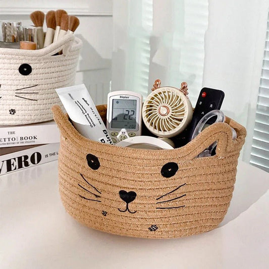 Paniers de Rangement - CottonStorageBaskets™ - Marron - Mobilaura