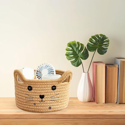 Paniers de Rangement - CottonStorageBaskets™ - Marron - Mobilaura