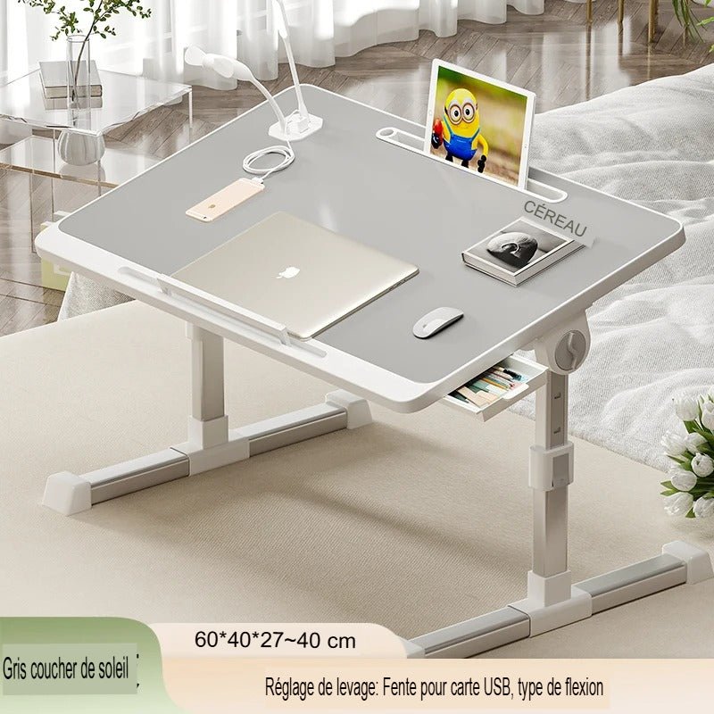 Petit bureau pliant réglable | WorkComfort - Mobilaura