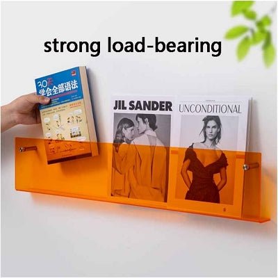 Porte revue mural - ModernStorageRack™ - Orange - Mobilaura
