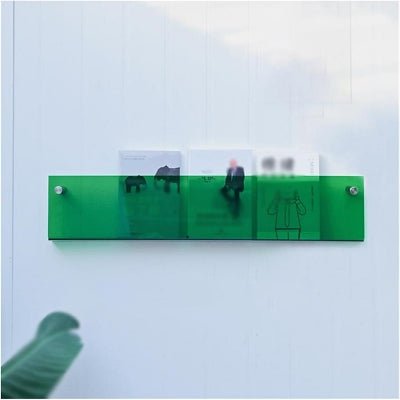 Porte revue mural - ModernStorageRack™ - Vert - Mobilaura