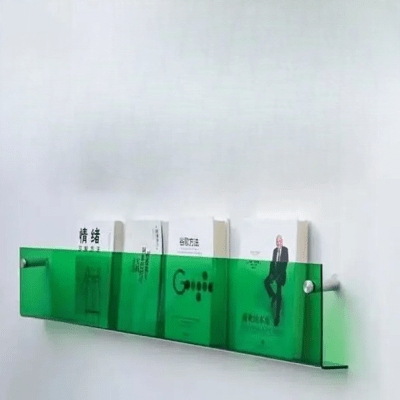 Porte revue mural - ModernStorageRack™ - Vert - Mobilaura