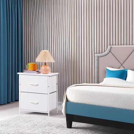 Table de Chevet - JHKCab™ - Blanc - Mobilaura