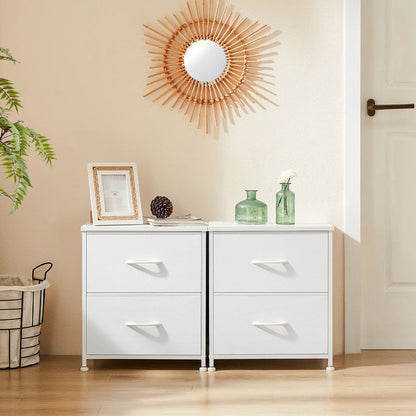 Table de Chevet - JHKCab™ - Blanc - Mobilaura
