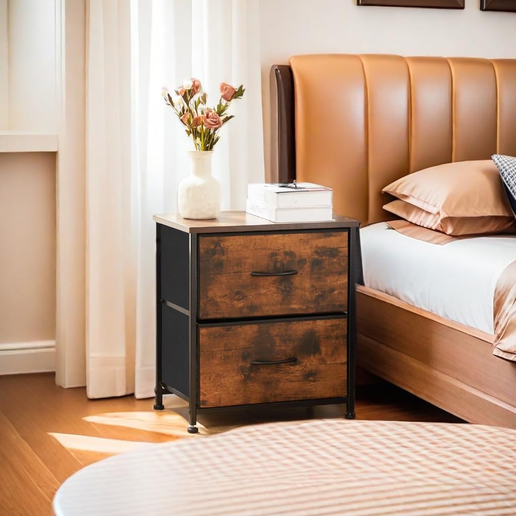 Table de Chevet - JHKCab™ - Brun - Mobilaura