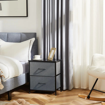 Table de Chevet - JHKCab™ - Gris - Mobilaura