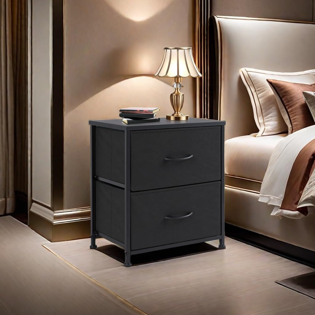 Table de Chevet - JHKCab™ - Noir - Mobilaura