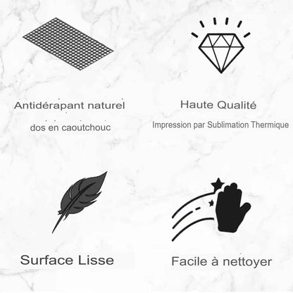 Tapis de Souris Ergonomique | GlideTech - Mobilaura